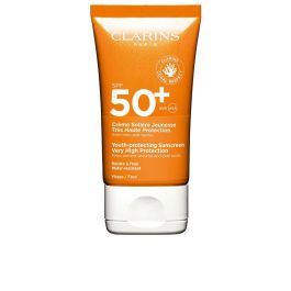 Clarins Crema Solar Tacto Seco Rostro UVA/UVB 50+ 50 ml