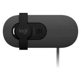 Logitech Brio 100 Webcam Full HD 1080p/30fps - Cámara Web con Micrófono Omnidireccional y Tapa de Privacidad - Grafito
