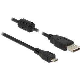 DeLOCK A -> Micro-B St/St Cable USB 2.0 Macho/Macho, 2.00m, Negro Precio: 21.49999995. SKU: B12FB93VC3