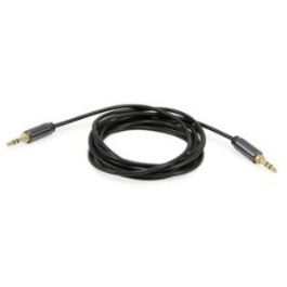 EQUIP 147083 Cable de Audio 3.5mm Macho a Macho 2.50m Conectores Metálicos Negro Precio: 16.89000038. SKU: B1FS5Z9VNS
