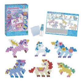 Aquabeads 35128 Set Amigos Unicornio: Abalorios para Crear Figuras de Fantasía y Encanto, Ideal para Niños +4 Años