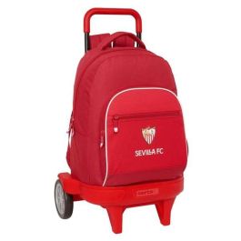 Mochila Safta Grande Con Ruedas Compact Evolution Extraible Resistente Al Agua Sevilla F.C. 450x330x220 mm Precio: 58.59000048. SKU: B1JLFQ5VHY