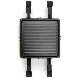 Livoo DOC311 Raclette para 4 personas, 800W, bandeja grill antiadherente extraíble, termostato regulable