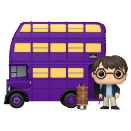 FUNKO POP Rides Super Deluxe Harry Potter con Knight Bus Figura de Vinilo
