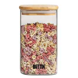 Quttin Tarro Boro Cuadrado Bambú 8 x 16 cm 720ml