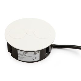 Bachmann Módulo Enchufe Empotrar Twist 2 Tomas Blanco Mate | 40mm Profundo | Tapa Giratoria Acero Inoxidable | Seguridad Niños Precio: 119.59000031. SKU: B1584T49H8