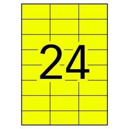 Apli Etiquetas Adhesivas Permanentes 70x37 mm Láser C-Rectos 24 X 100H Amarillo Precio: 32.49999984. SKU: S8400992