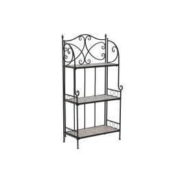 Estantería Home ESPRIT Negro Multicolor Cerámica Forja 3 Estantes 54 x 29 x 121 cm 58 x 31,5 x 117 cm Precio: 105.78999992. SKU: B143PDYP8X