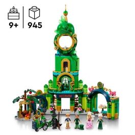 LEGO Wicked 75684 Bienvenido a Emerald City - Juguete coleccionable con Glinda y Elphaba