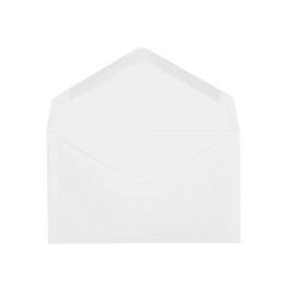 Liderpapel Sobre Blanco 95x162 mm Engomado Caja de 500 Unidades