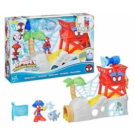 HASBRO Spidey Waterwebs Isla Spidey Set de Juego con 2 Figuras y 6 Accesorios Edad 3+ años HASBRO Spidey Waterwebs Isla Spidey Set de Juego con 2 Figuras y 6 Accesorios Edad 3+ años
