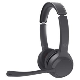 Conceptronic Headset Bluetooth 5.3 Cancelacion de Ruido Microfono Dos dispositivos Simultaneos Hasta 40Horas