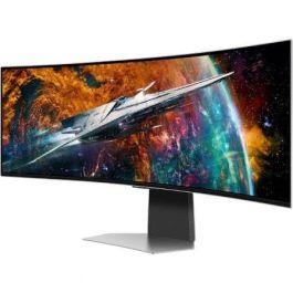 Samsung Odyssey S49CG950SU Monitor Gaming Curvo UltraPanorámico 49" OLED DQHD 240Hz 0.03ms FreeSync Pro Smart TV Gris