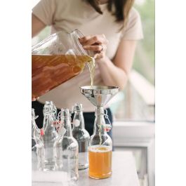 La Mediterranea Botella 250 ml con Tapón Hermético PRB La Medit (24 Unidades)