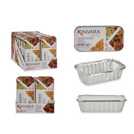 Set 6 Bandejas Hondas Aluminio Tapa Med Kinvara 22X7CM (24 Unidades) Precio: 47.88999952. SKU: B14Q8N2SQH