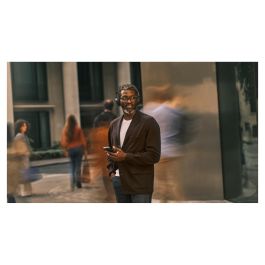 Jabra Evolve3 75 MS Auriculares Diadema Inalámbricos con Link 390c, Negro, 45h Batería, Bluetooth 5.3, Certificado Microsoft Teams