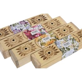 DKD Home Decor Fl25 Soporte de Incienso Shabby Floral de Madera de Mango, Marrón Claro, 6x5x31 cm, Set de 10 piezas DKD Home Decor Fl25 Soporte de Incienso Shabby Floral de Madera de Mango, Marrón Claro, 6x5x31 cm, Set de 10 piezas