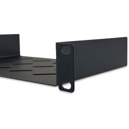Digitus Fachboden 1HE 254mm (10") - Bandeja Fija para Armario Rack - Negro