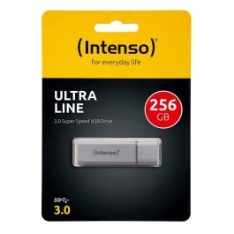 Intenso 3531492 Memoria USB 3.2 Ultra 256GB Plata Aluminio