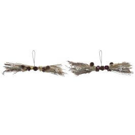 Decoracion Colgante Navidad Alpina DKD Home Decor Marron 15 x 8 x 60 cm (2 Unidades) Precio: 16.78999993. SKU: B13N8VAXKS