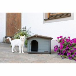 Kerbl KER4018653312025 Casa para gatos PAOLA Eco XL, 75x59x55 cm, Uso Interior/Exterior
