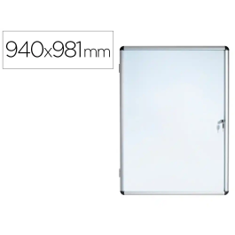 Bi-office Vitrina de Anuncios Interior Fondo Magnético Extraplana 940x981 mm Precio: 277.50000003. SKU: B197MVY3E8