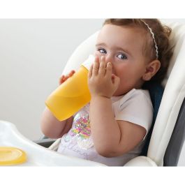 KioKids Vaso Step 3 Mostaza +12 Meses para Aprender a Beber sin Derrames