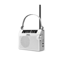 Radio AM/FM Sangean Blanco