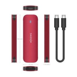 AISENS - CAJA EXTERNA M.2 (NGFF) ASM2-027RED NVMe A USB3.2 GEN2, ROJO AISENS - CAJA EXTERNA M.2 (NGFF) ASM2-027RED NVMe A USB3.2 GEN2, ROJO
