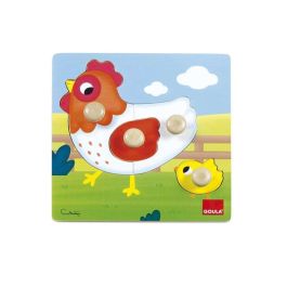 Goula puzzle encajable de madera gallina 4 piezas Goula puzzle encajable de madera gallina 4 piezas Precio: 7.96664. SKU: B1GJ3LE94K