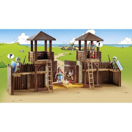 Playmobil Campamento de los Romanos Astérix 71542 Juguete de Construcción para Niños y Niñas con 181 Piezas