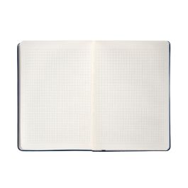 Cuaderno Con Gomilla Antartik Notes Tapa Dura A4 Hojas Cuadricula Azul Marino 100 Hojas 80 gr Fsc