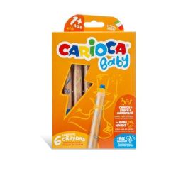 Lapices De Colores Carioca Baby 3 En 1 Estuche De 6 (Incluye Sacapuntas) Precio: 7.99000026. SKU: B168HE8EWQ