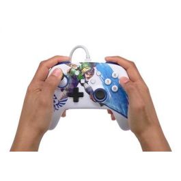 Power A 1526548-01 Mando con Cable Mejorado para Nintendo Switch - Diseño Legend of Zelda Master Sword Attack Power A 1526548-01 Mando con Cable Mejorado para Nintendo Switch - Diseño Legend of Zelda Master Sword Attack