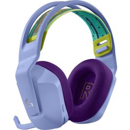 Logitech G Auricular Inalámbrico Gaming G7 con Micrófono y RGB LIGHTSPEED