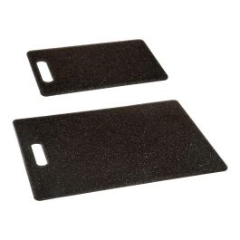 5Five Tabla de Cortar Polipropileno Negro 2 Unidades 25 x 15 x 0.8 cm / 36.4 x 27.5 x 0.8 cm Precio: 13.50000025. SKU: S7907276