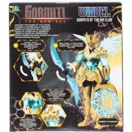 Gormiti GRV072 Figura Articulada Ataque Ligero Aéreo Windel, 27 cm - Edad 4+ años