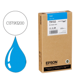 EPSON T9132 Cyan Ink Cartridge (200ml) para SC-P5000 Precio: 101.50000058. SKU: B15BDP6YK6