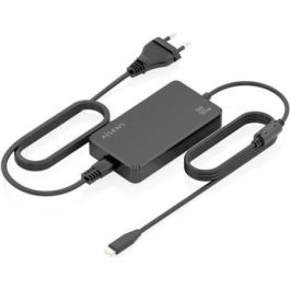 Aisens ASCH-1PD90D069-BK Cargador de Sobremesa GaN 90W PD3.0 1xUSB-C Negro con Cable 1.8M para Portátiles y Móviles
