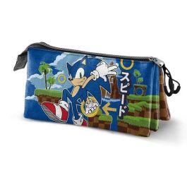 Karactermania Estuche Portatodo Triple Sonic Greenhill 23 x8 x11 cm Precio: 11.36432. SKU: B1DSEH4PFJ