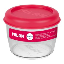 Milan 624 Fiambrera Hermética Redonda Tritán 0,5 L, Transparente/Rosa, Nata, BPA Free, Apilable, Microondas Precio: 8.68999978. SKU: B13DJGDR3A