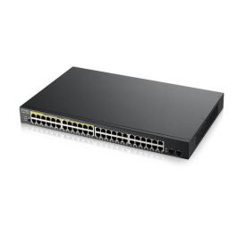 Zyxel GS1900-48HPv2 Switch Gestionado L2, 48 Puertos Gigabit Ethernet, PoE, Negro