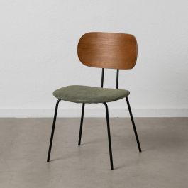 Silla Marrón-Verde Tejido-Metal Salón 48 X 55 X 82,50 cm Precio: 127.9091. SKU: B13GWWKVVL