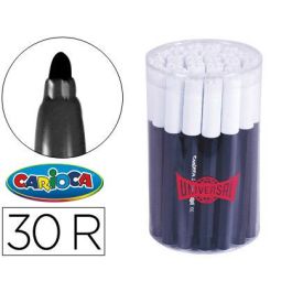 Rotulador Carioca Jumbo Negro Punta Gruesa Bote De 30 Unidades Precio: 9.5000004. SKU: B1FXZPKBVD