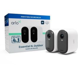 Arlo ARL1712771610130 Cámara de vigilancia ESSENTIAL2 XL 2K inalámbrica, con visión nocturna infrarrojos y 4 en 1 Arlo ARL1712771610130 Cámara de vigilancia ESSENTIAL2 XL 2K inalámbrica, con visión nocturna infrarrojos y 4 en 1