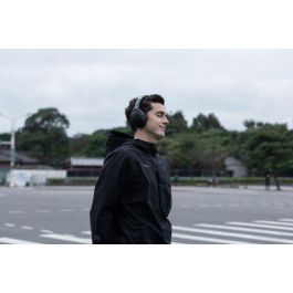 Asus ROG Strix Go BT Auriculares Gaming con Cancelación Ruido Activa ANC, Bluetooth, Virtual 7.1, Micro AI, aptX Adaptive, Negro