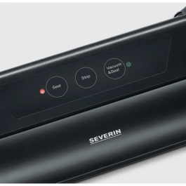 Severin FS3610 Bolsa de Refresco Compacta - Aspirado y Sellado Automáticos - Mantiene Alimentos Frescos 8 Veces Más