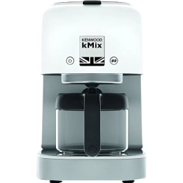 Kenwood COX750WH kMix Cafetera de Filtro - 1200W - Jarra 1.5L (12 Tazas) - Blanco