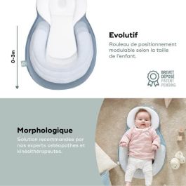 Babymoov Cosydream Original Mozaic - Posicionador de Sueño Bebé con Soporte de Espalda y Piernas Elevadas, Previene Plagiocefalia, Tejido Transpirable