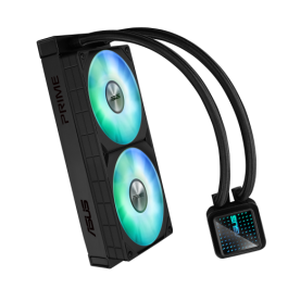 Asus Prime LC 240 ARGB Sistema de refrigeración líquida todo en uno 12 cm Negro 90RC0111-B0EAY0 Compatible con múltiples sockets